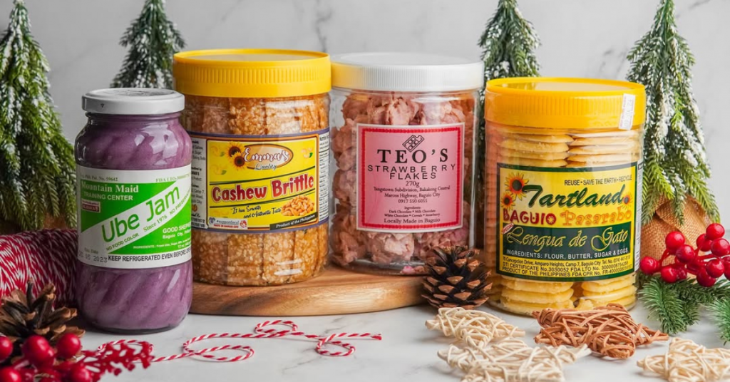 holiday pasalubong and seasonal treats in baguio