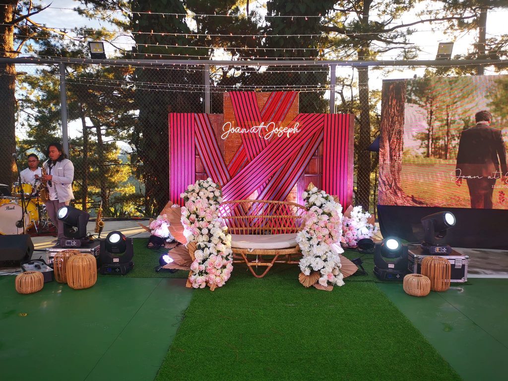 incorporating creative fabrics and textiles in baguio wedding