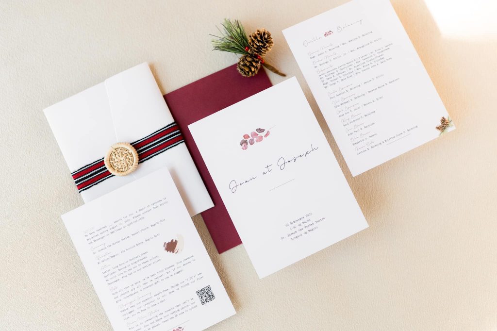 subtle cordillera symbolisms and personal touches in baguio wedding